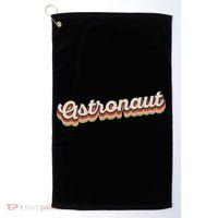 Astronaut Retro Logo Golf Towel thumb 0