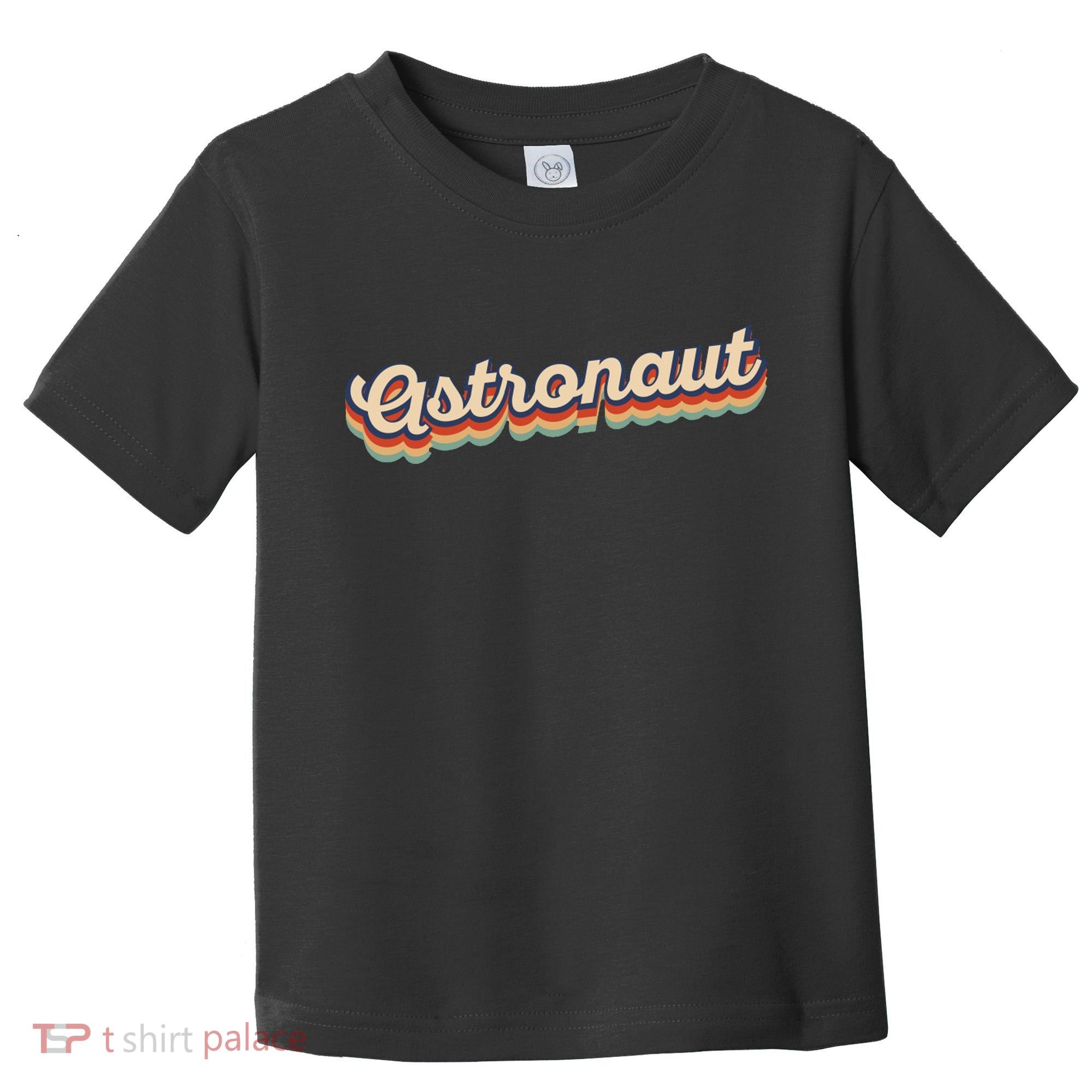 Astronaut Retro Logo Toddler T-Shirt