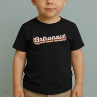 Astronaut Retro Logo Toddler T-Shirt thumb 2