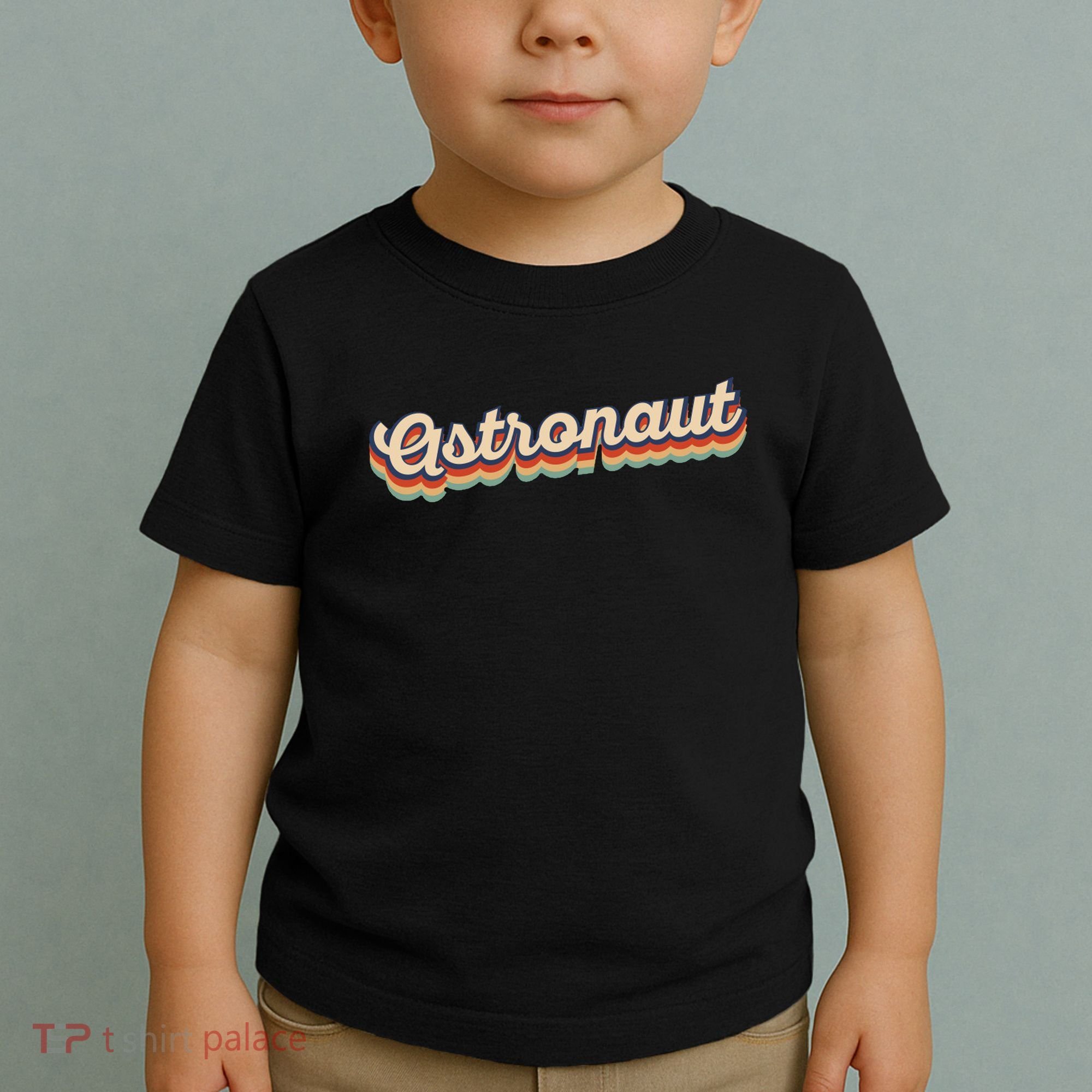Astronaut Retro Logo Toddler T-Shirt