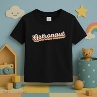 Astronaut Retro Logo Toddler T-Shirt thumb 3