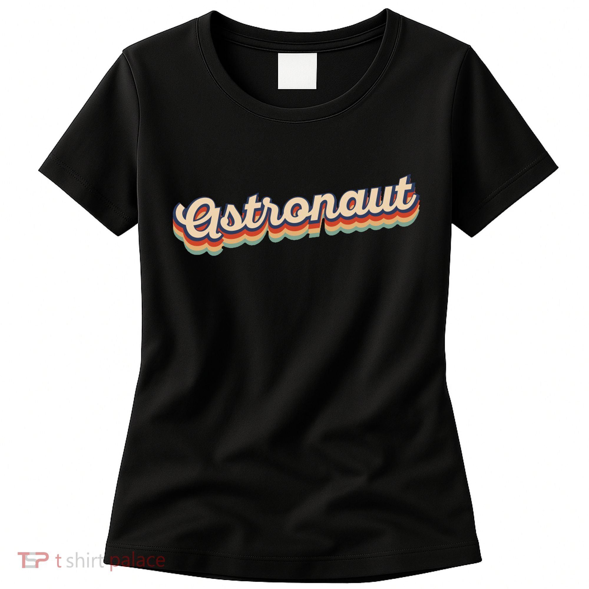 Astronaut Retro Logo Women's T-Shirt