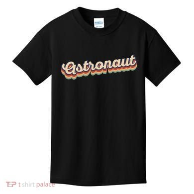 Astronaut Retro Logo Kids T-Shirt
