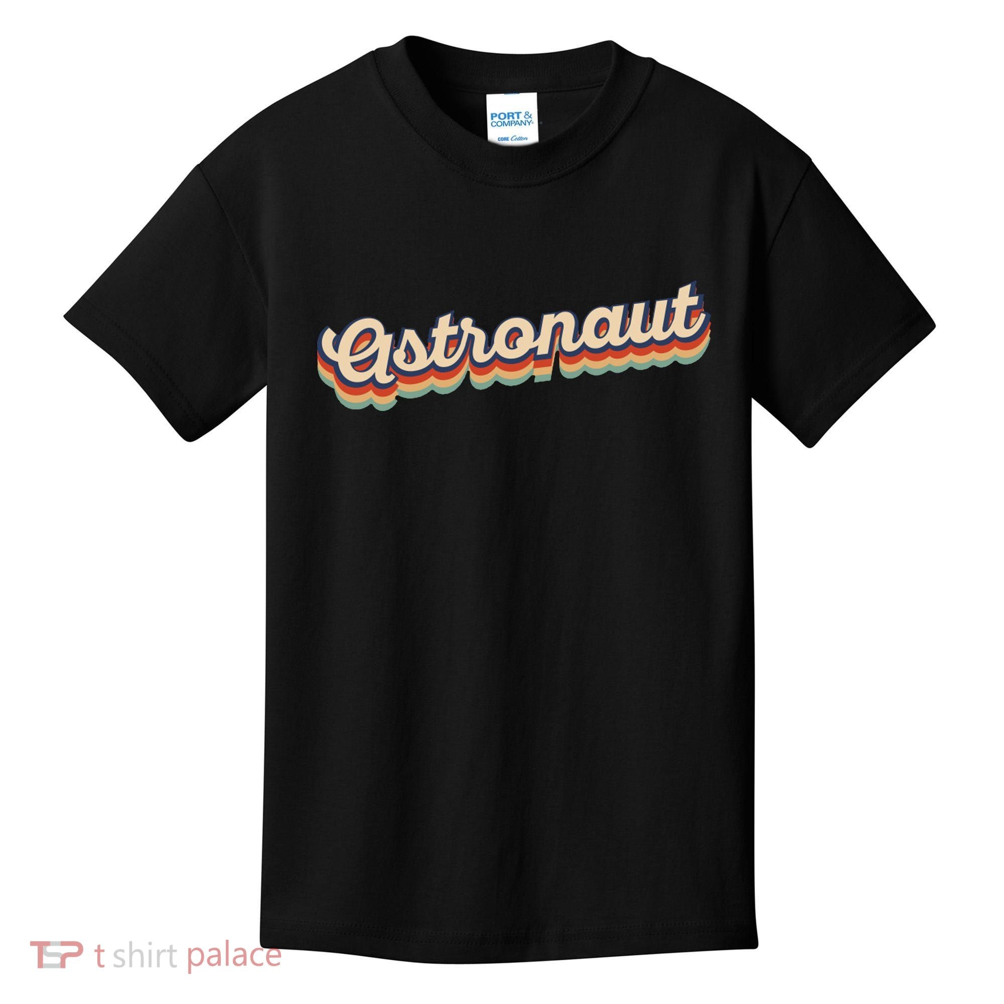 Astronaut Retro Logo Kids T-Shirt