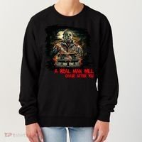 A Real Man Will Chase After You Horror Movie Women's Sweatshirt thumb 0