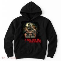 A Real Man Will Chase After You Horror Movie Hoodie thumb 0