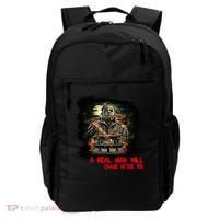 A Real Man Will Chase After You Horror Movie Backpack thumb 0
