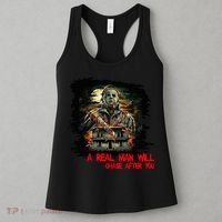 A Real Man Will Chase After You Horror Movie Women's Tank Top thumb 3