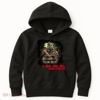 A Real Man Will Chase After You Horror Movie Kids Hoodie thumb 0