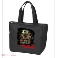 A Real Man Will Chase After You Horror Movie Tote Bag thumb 3