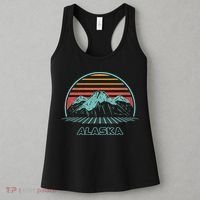 Alaska Retro Mountain Hiking 80s Style Women's Tank Top thumb 3