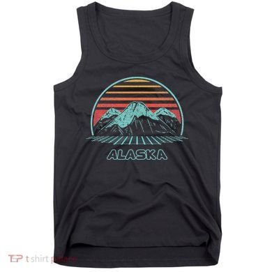 Alaska Retro Mountain Hiking 80s Style Tank Top