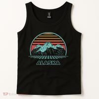 Alaska Retro Mountain Hiking 80s Style Tank Top thumb 2