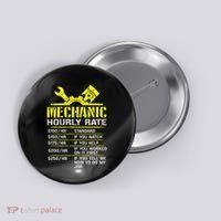 Auto Repair Mechanic Labor Rates Funny Mechanic Hourly Rate Button thumb 0