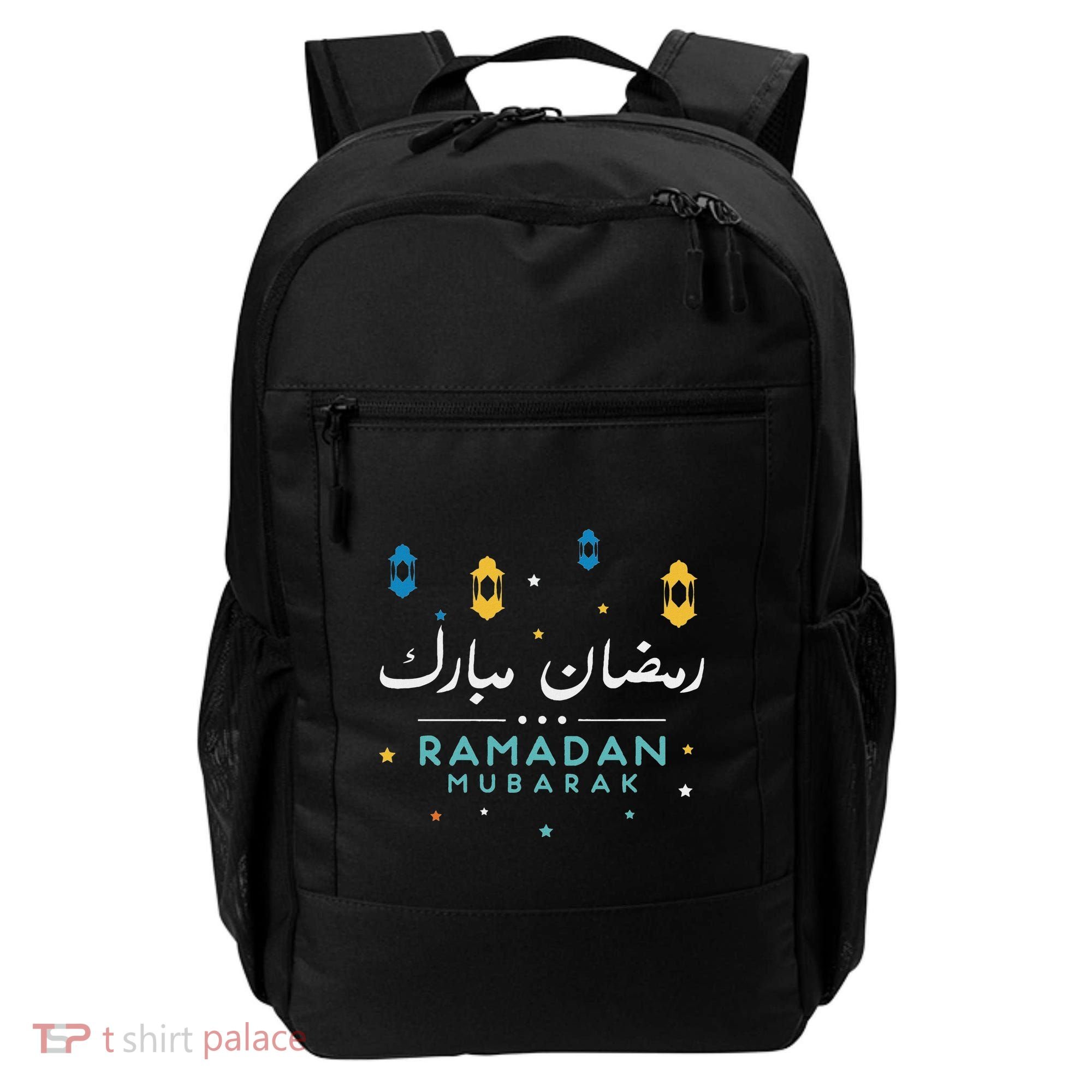 Arabic Ramadan Mubarak Decoration Graphic Gift Backpack