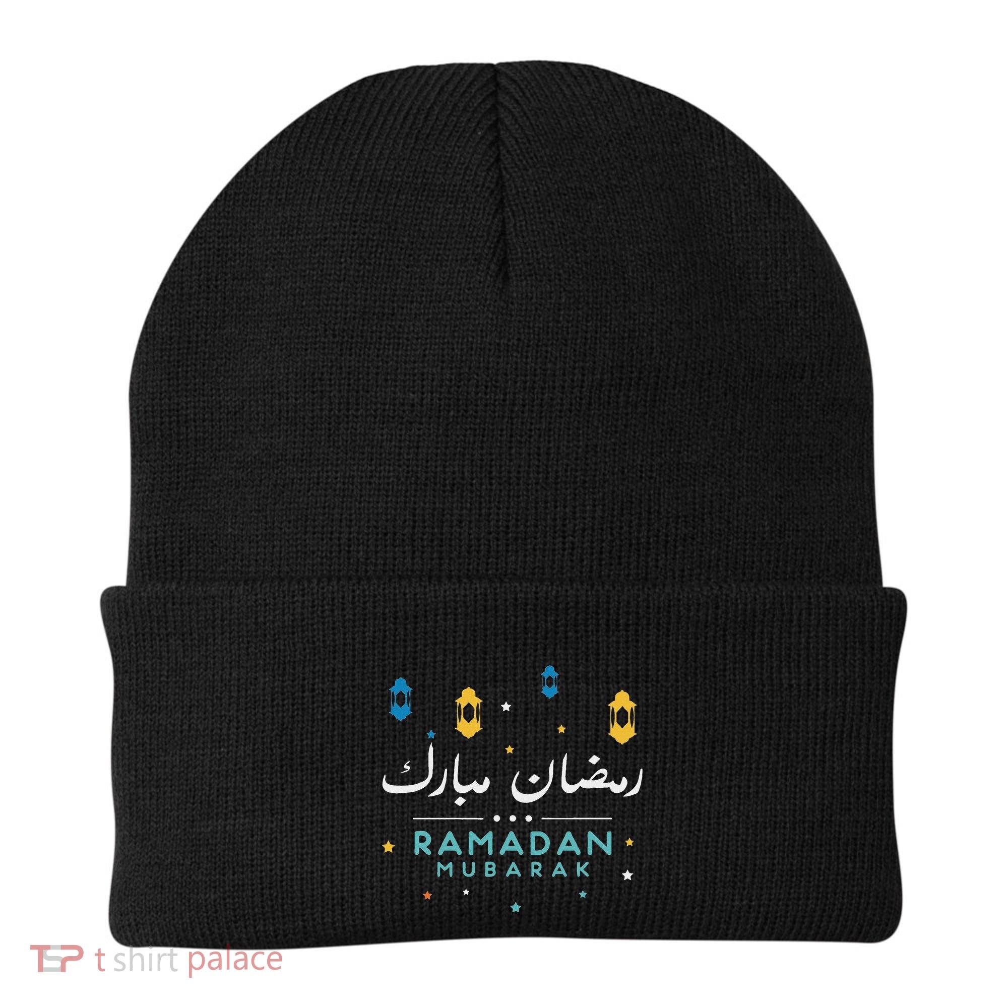 Arabic Ramadan Mubarak Decoration Graphic Gift Beanie