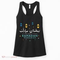 Arabic Ramadan Mubarak Decoration Graphic Gift Women's Tank Top thumb 0