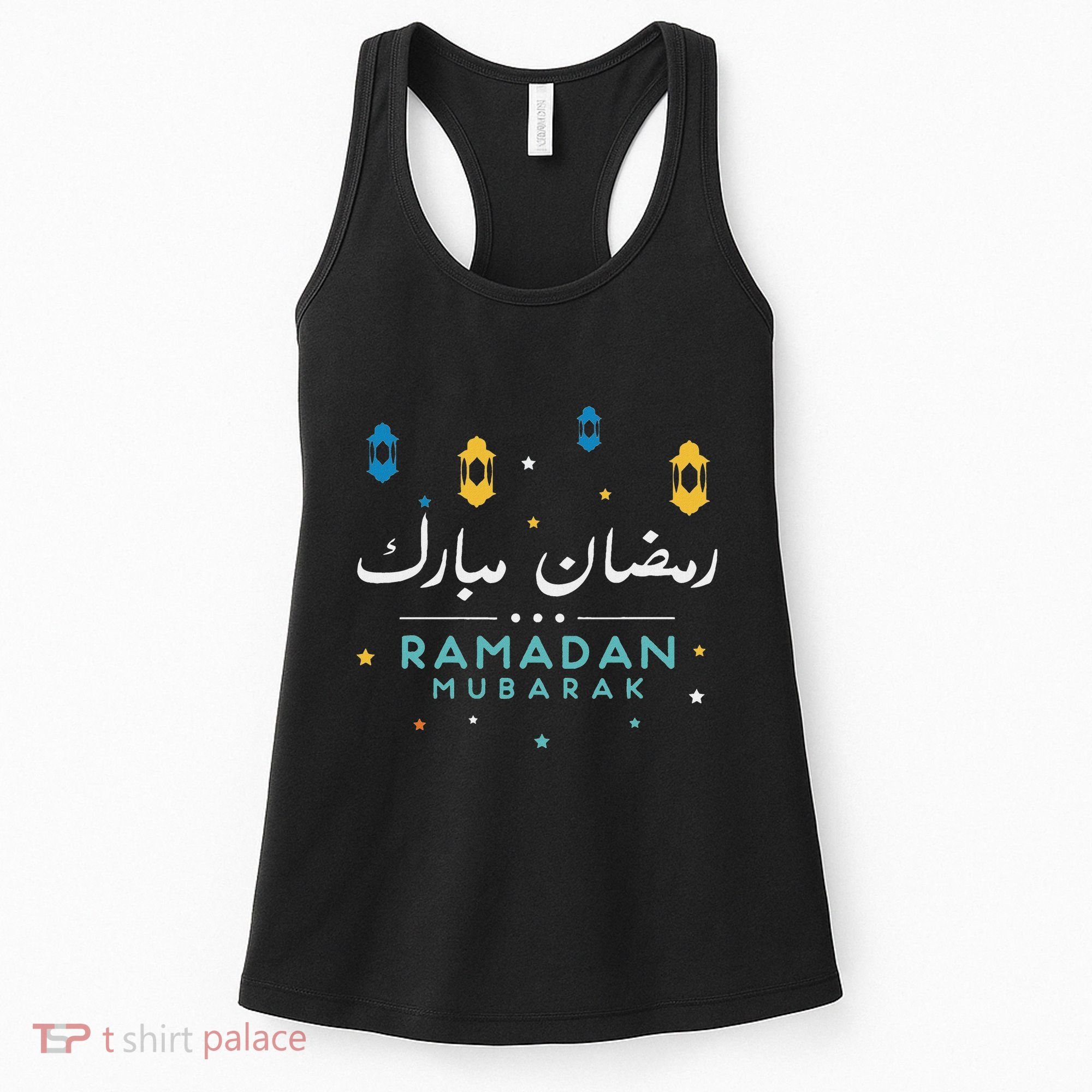 Arabic Ramadan Mubarak Decoration Graphic Gift Women's Tank Top
