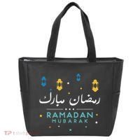 Arabic Ramadan Mubarak Decoration Graphic Gift Tote Bag thumb 0