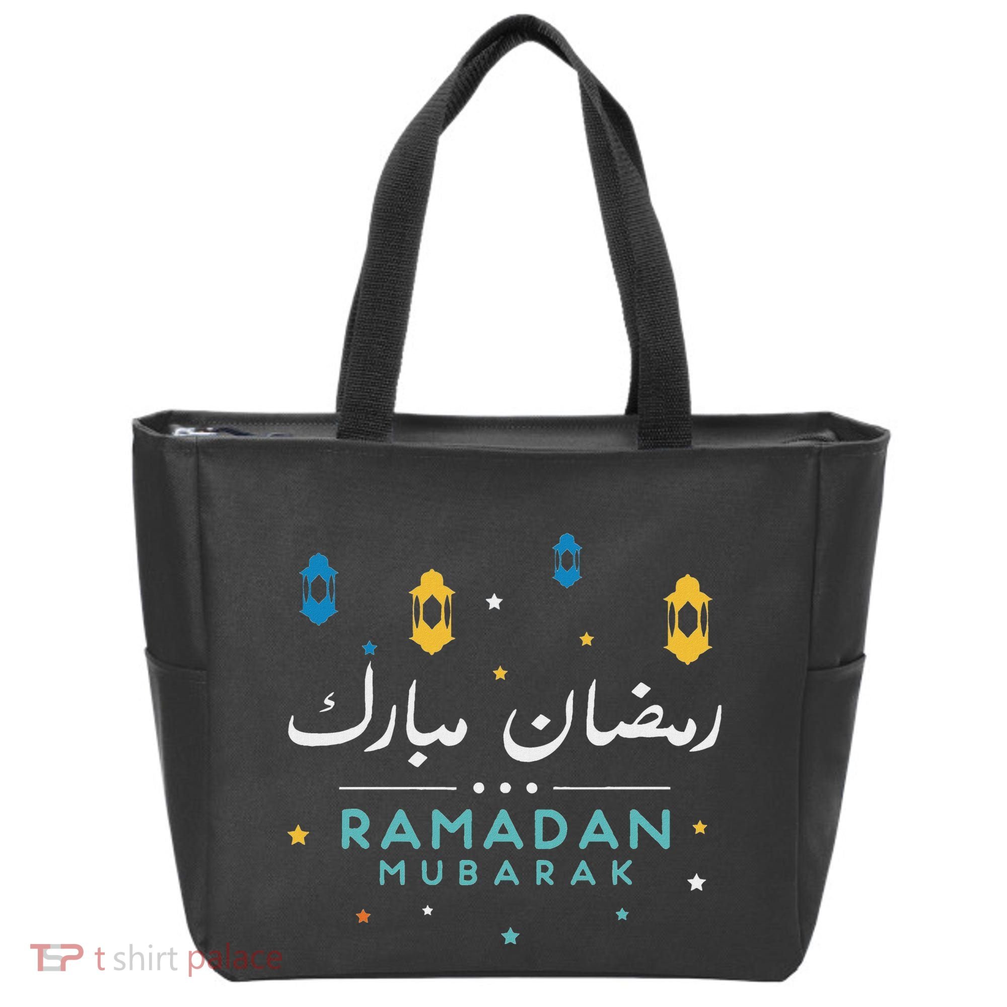 Arabic Ramadan Mubarak Decoration Graphic Gift Tote Bag