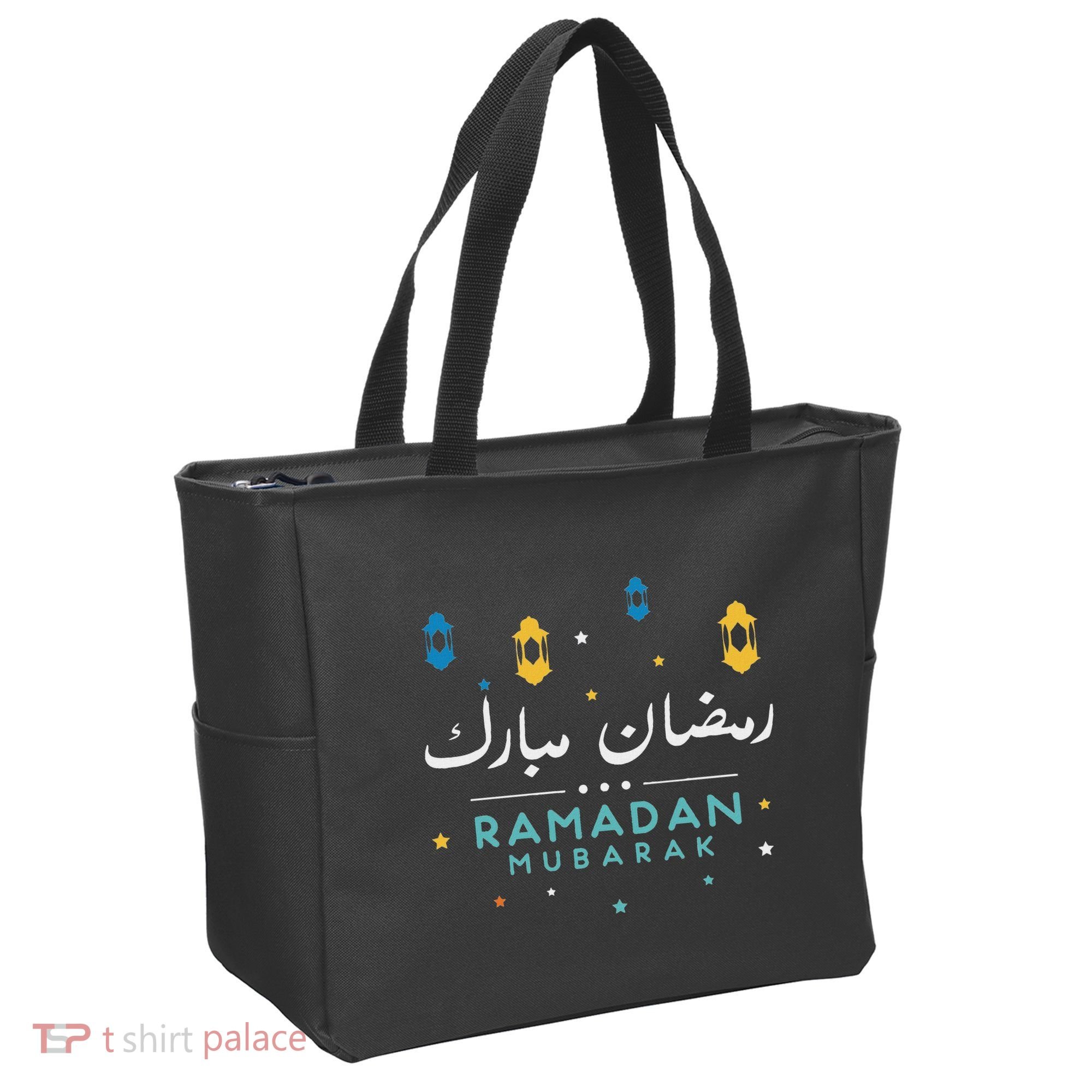 Arabic Ramadan Mubarak Decoration Graphic Gift Tote Bag