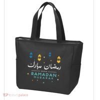 Arabic Ramadan Mubarak Decoration Graphic Gift Tote Bag thumb 3