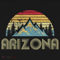 Arizona Retro Mountains Nature Hiking Ornament thumb 1