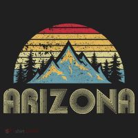 Arizona Retro Mountains Nature Hiking Hat thumb 2