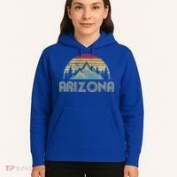 Arizona Retro Mountains Nature Hiking Hoodie thumb 5