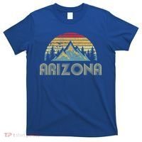 Arizona Retro Mountains Nature Hiking T-Shirt thumb 0