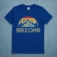 Arizona Retro Mountains Nature Hiking T-Shirt thumb 5
