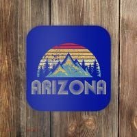 Arizona Retro Mountains Nature Hiking Coaster thumb 0