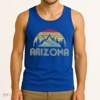 Arizona Retro Mountains Nature Hiking Tank Top thumb 3