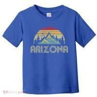 Arizona Retro Mountains Nature Hiking Toddler T-Shirt thumb 0