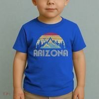 Arizona Retro Mountains Nature Hiking Toddler T-Shirt thumb 2