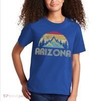 Arizona Retro Mountains Nature Hiking Kids T-Shirt thumb 2