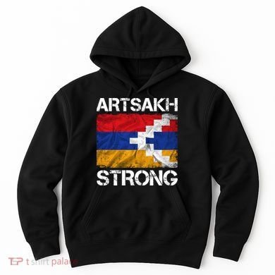 Armenia Flag Artsakh Strong Protest Hoodie