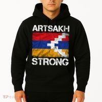 Armenia Flag Artsakh Strong Protest Hoodie thumb 2