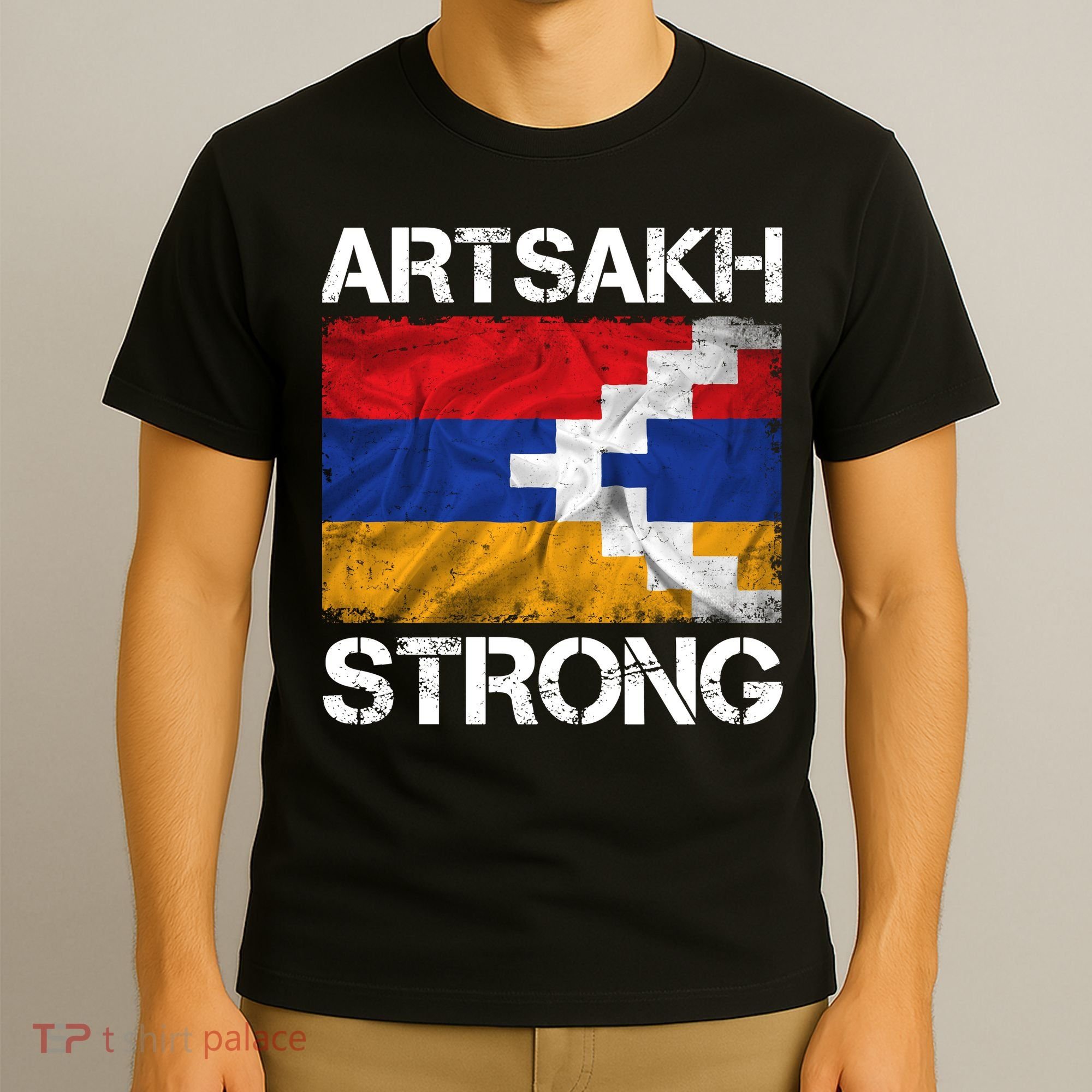Armenia Flag Artsakh Strong Protest T-Shirt