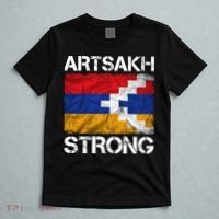 Armenia Flag Artsakh Strong Protest T-Shirt thumb 5