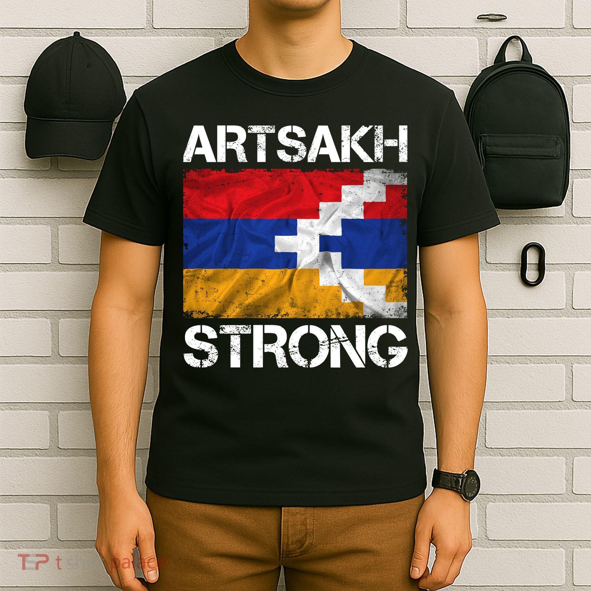 Armenia Flag Artsakh Strong Protest T-Shirt
