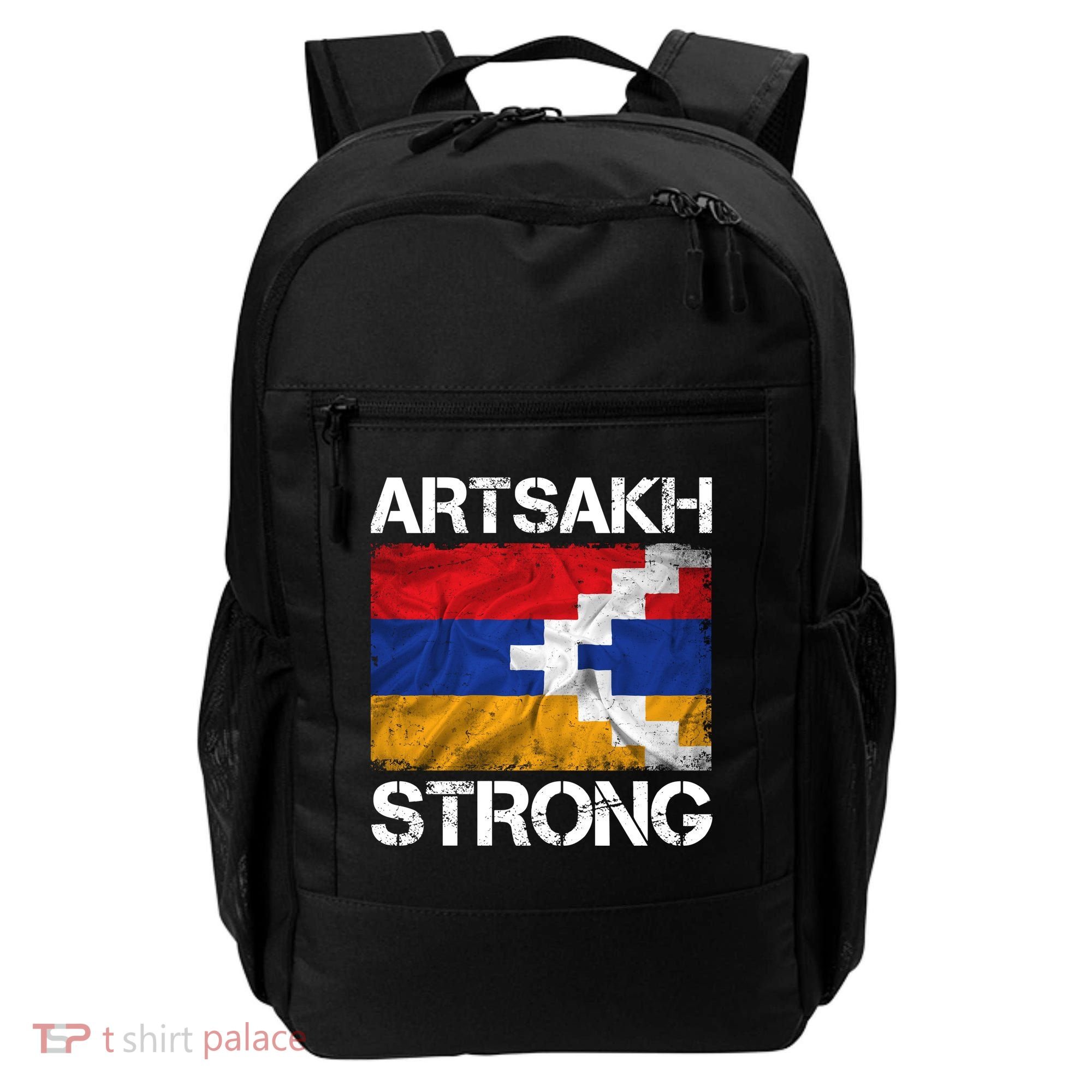 Armenia Flag Artsakh Strong Protest Backpack