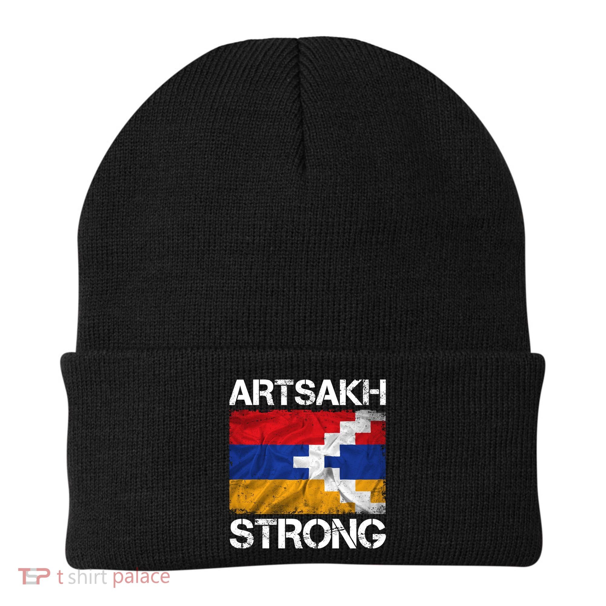 Armenia Flag Artsakh Strong Protest Beanie