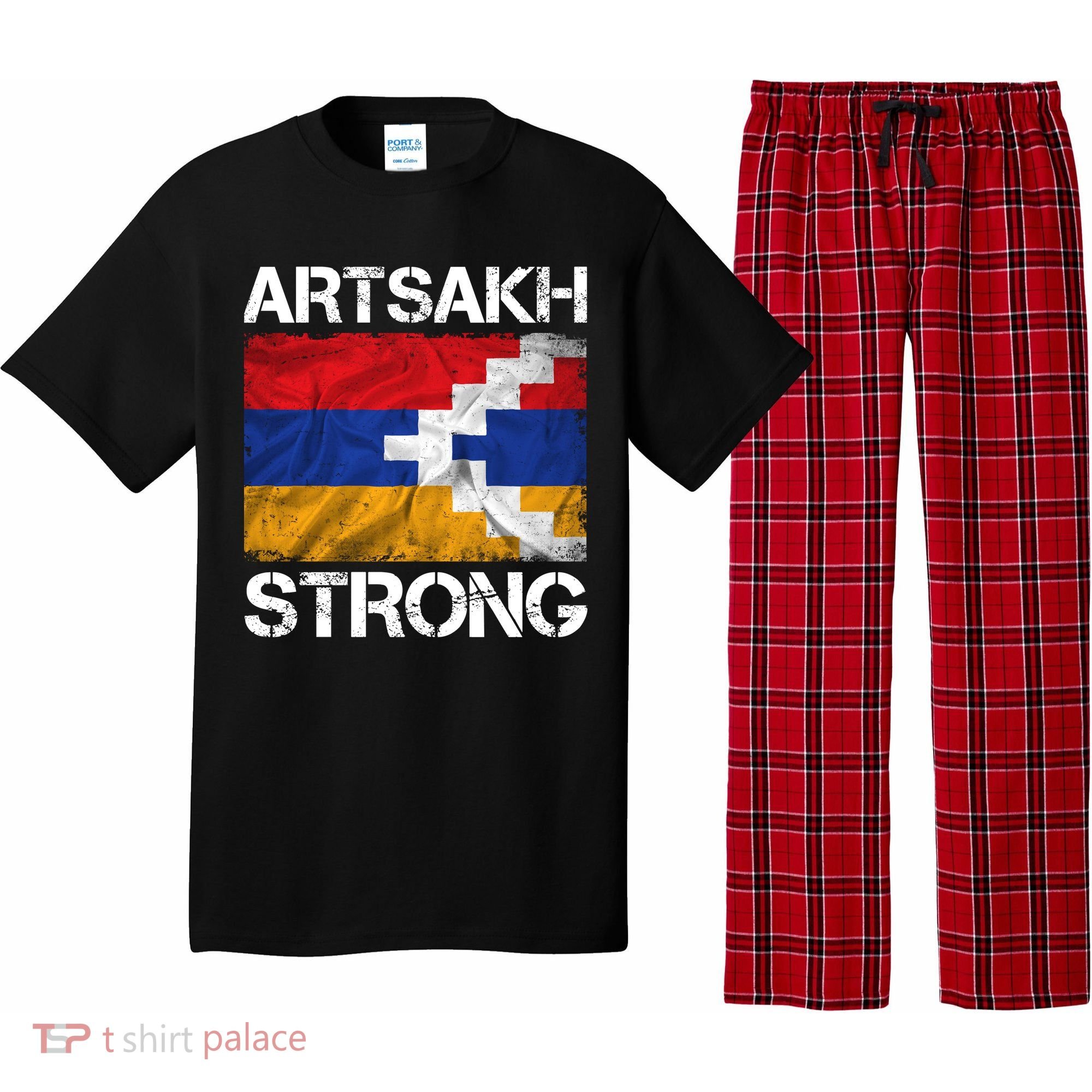 Armenia Flag Artsakh Strong Protest Pajama Set