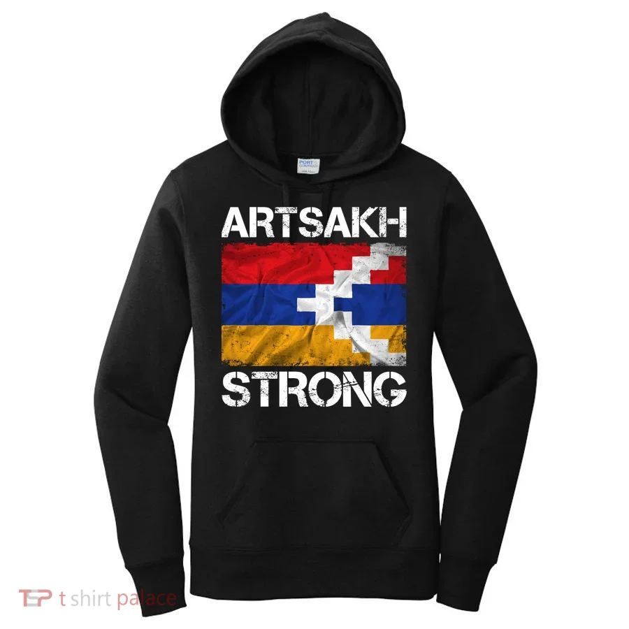 Armenia Flag Artsakh Strong Protest Women's Hoodie