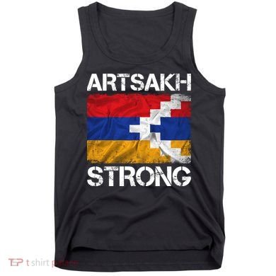 Armenia Flag Artsakh Strong Protest Tank Top