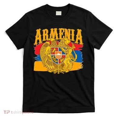 Armenia Flag Crest Artsakh Protest  T-Shirt