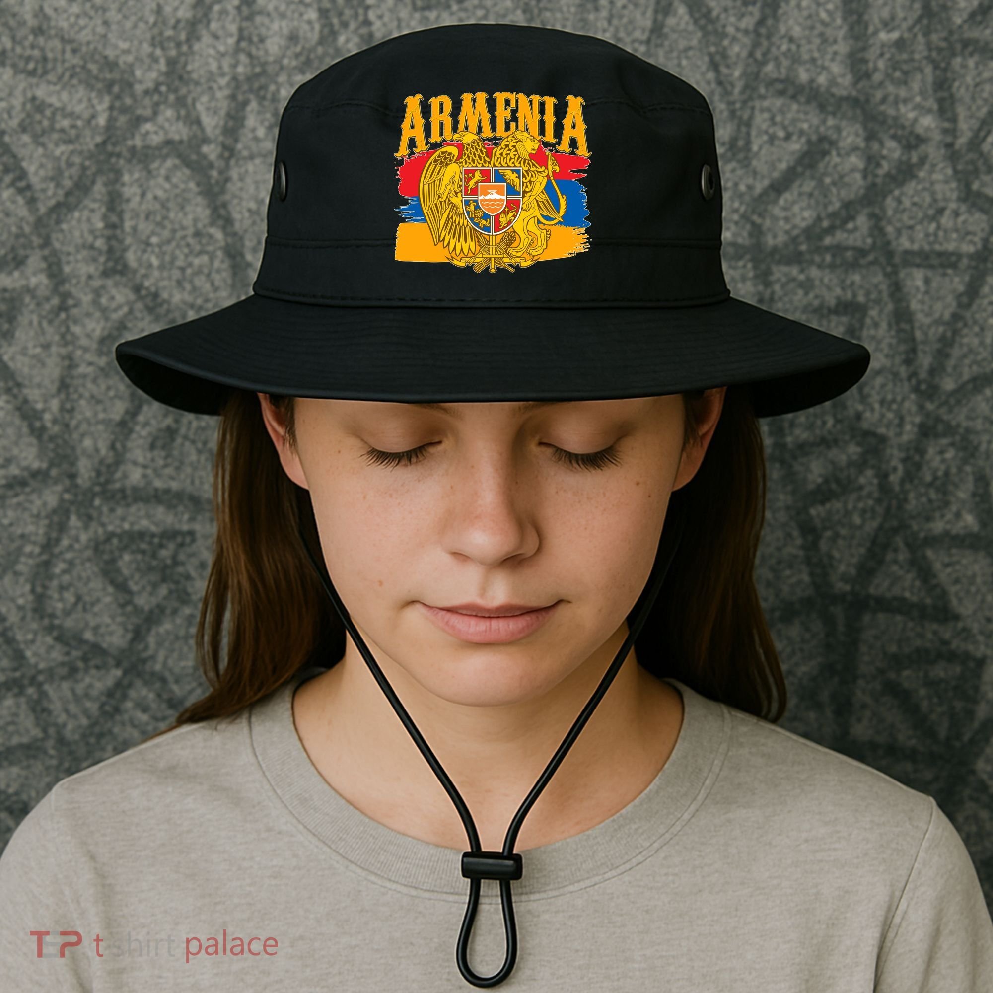Armenia Flag Crest Artsakh Protest  Bucket Hat