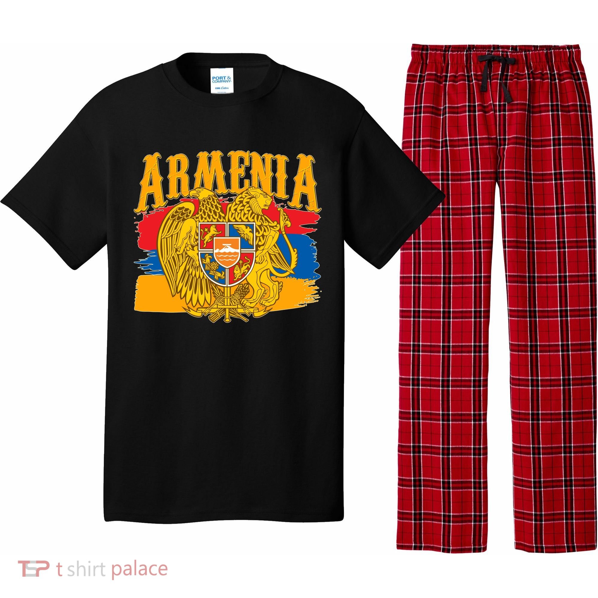 Armenia Flag Crest Artsakh Protest  Pajama Set