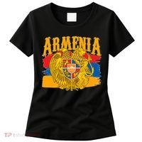 Armenia Flag Crest Artsakh Protest  Women's T-Shirt thumb 0